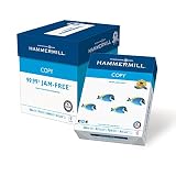 Hammermill Paper, Copy Paper Poly Wrap, 8.5 x 11 Paper, Letter Size, 20lb Paper, 92 Bright, 4 Bulk Pack Case / 3,000 Sheets (150300C) Acid Free Paper