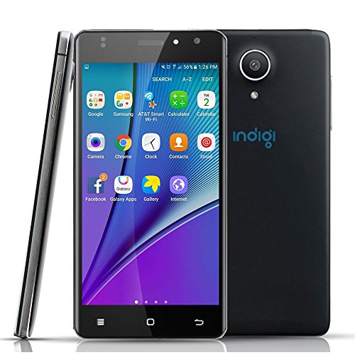 Indigi Android 6.0 DualSim 4G Lte SmartPhone 4Core Black Unlocked AT&T T Mobile