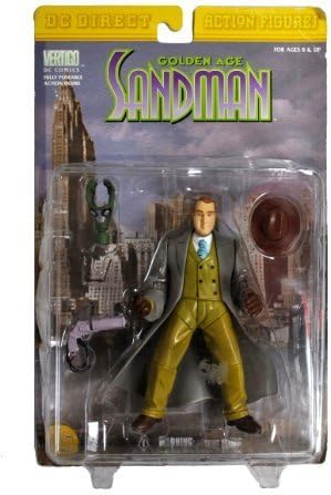 DC Direct 1999 Verigo Comics Golden Age Sandman Action Figure by Vertigo Comics