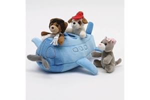 Airplane House with Finger Puppets 10" by Unipak Designs