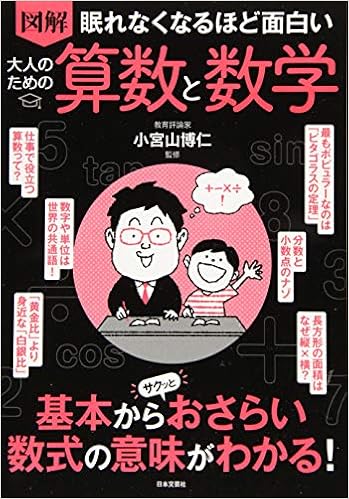 眠れなくなるほど面白い 図解 大人のための算数と数学 基本からサクッとおさらい 数式の意味がわかる 博仁 小宮山 本 通販 Amazon 眠れなくなるほど面白い 図解 大人のための算数と数学 基本からサクッとおさらい 数式の意味がわかる 博仁 小宮山 本 通販 Amazon