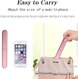 CCLKHY Toothbrush Case 2 Pcs Travel Case Cover Portable Storage view 4
