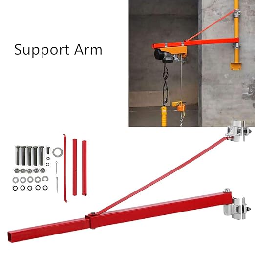 Hoist Support, Electric Hoist Support Arm Scaffold Mount Lifting Pole