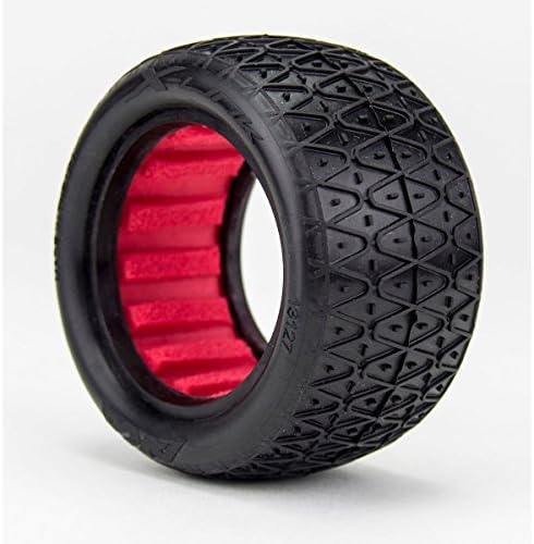 1/10 Crosslink, 2.2 Rear Tires, Super Soft with Red Inserts: Buggy (2)