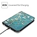 Fintie Case for Nook GlowLight 3, Slim Fit Premium Vegan Leather Folio Cover for Barnes and Noble Nook GlowLight 3 eReader 2017 Release Model# BNRV520, Blossom