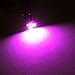 Partsam 10Pcs T5 73 74 Instrument Cluster Dash Shifter indicator LED Light Bulb Pink Purple 12V