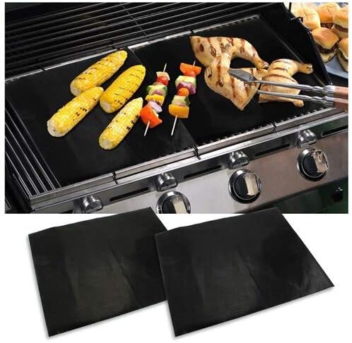 Smart Baking 3 pcs Heavy Duty Teflon Oven Liners, Black, 33 x 40 cm - Image 5
