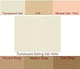 Watts Beauty Natural Loose Mineral Powder - Translucent Finishing - Setting Powder Mineral Veil - Eco Friendly Refill Bag - Huge 20g