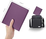 OFFCUP PU Leather Disabled Badge Holder Blue Purple Hologram Safe Wallet view 2