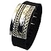 Fitbit Alta, Fitbit Charge, Fitbit Charge HR, Fitbit Flex, Jawbone Up Jewelry to Accessorize Your Fitness Tracker - Etched Ornate Braided Weaving BRITAIN Bracelet Accessory
