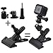 Universal Phone/Camera Holder with Flexible Gooseneck and Strong Clamp - for Mobile Photography, Vlogs, Videos, GPS, etc. - Ball and Socket - Tripod Mount (Clamp for Action/Compact Camera)