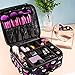 DUcare Large Travel Makeup Case, Professional Lip Cosmetic Makeup Bag Organizer Portable Makeup Artist Boxes With Compartments Neceser De Maquillaje