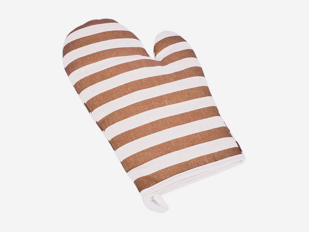 MI CASA MANOPLA Stripes Beige