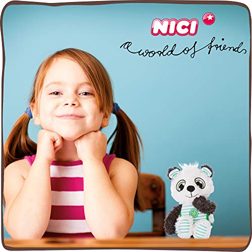 NICI Schlafmützen Pandalino, Mint-weißem Pyjama, Kuscheltier 22 cm – Bild 7