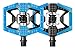 Crankbrothers Double Shot Limited Edition Colored Pedals57, Blue/Black