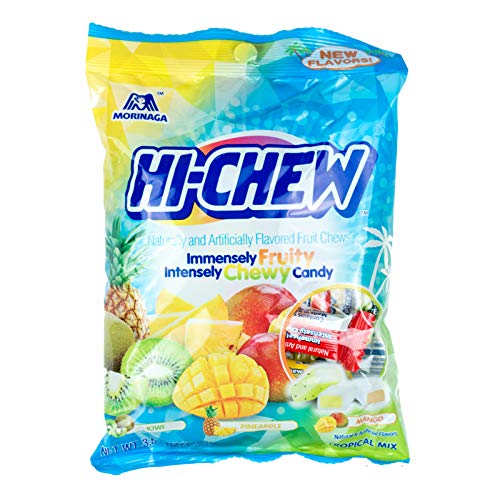 Morinaga Hi Chew Candy, Tropical Mix, 3.53 Ounce (Pack of 6) - Thumbnail 2