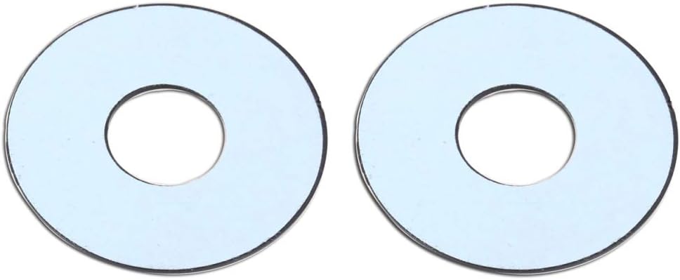 Musiclily Pro Self Adhesive Guitar Toggle Switch Plate LP Washer Rhythm Treble Ring, Black with Gold Words (Set of 2) - Image 4