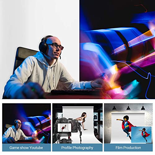 Julius Studio 10 x 12 feet Pure White Backdrop Screen LongLife