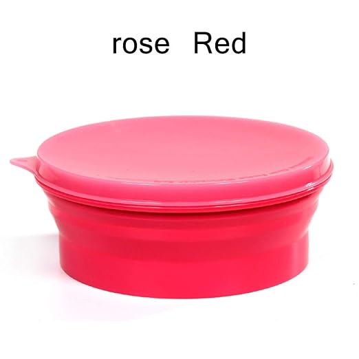 DBL-XZT Comida de microondas Fiambrera Plegable de Silicona de ...