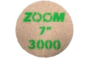 Stone Pro Zoom Diamond Impregnated Pads (D.I.P) 7" - 3000 Grit