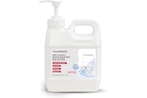Yuamdoe Deep Cleaning & Deodorizing Solution, 33.8FL OZ/1L, Designed for Roborock, Compatible with Saros Series, S8 Series, S7 Series, Q Revo Series, Q Series, Lavender Fragrance