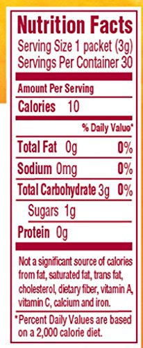 TRUE LEMON ORIGINAL LEMONADE 30CT (PACK OF 1) – DRINK MIX – NO ARTIFICIAL SWEETENERS, LOW CALORIE – POWDERED DRINK MIXES & FLAVORS – WATER FLAVOR PACKETS & WATER ENHANCER WITH STEVIA