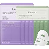 BIODANCE Soothing & Renewal Duo: Sea Kelp & Caviar PDRN Real Deep Overnight Gel Mask for Glass Skin, Korean Skin Care, Valentines Day Gifts for Her, Skin Care Set