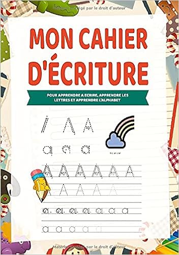 Mon Cahier D Ecriture Apprendre Lettre Majuscule Pour Apprendre A Ecrire Apprendre Les Lettres Et Apprendre L Alphabet Preschoolkidilix Amazon De Bucher