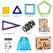 TOQIBO Magnetic Blocks Building Set 3D Magnetic Tiles Educational Toys By For Kids/Toddlers/Children With Storage Bag - 76PCS