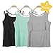 Bearsland Women's Maternity Nursing Tank Tops Sleeveless Breastfeeding Shirts