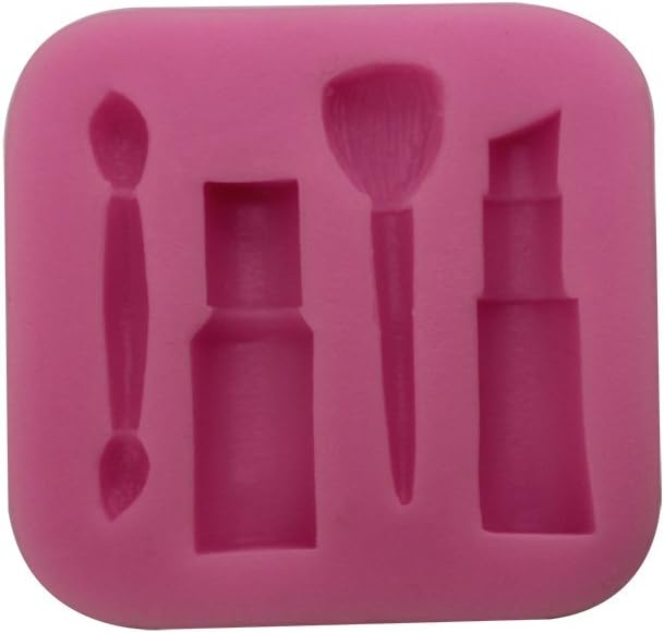 CakeToolOK Lipstick Silicone Fondant Mould Cake Sugarcraft Chocolate Decorating Baking Mold by CakeToolOK