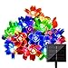 LightsEtc 15.7 Feet 20 LED Multi Color Solar Blossom String Lights for Garden, Holiday Decoration