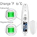 Metene Medical Forehead and Ear Thermometer for Fever, Non-Contact Digital Thermometer with Instant Reading and Improved Accuracy, for Baby, Kids and Adult