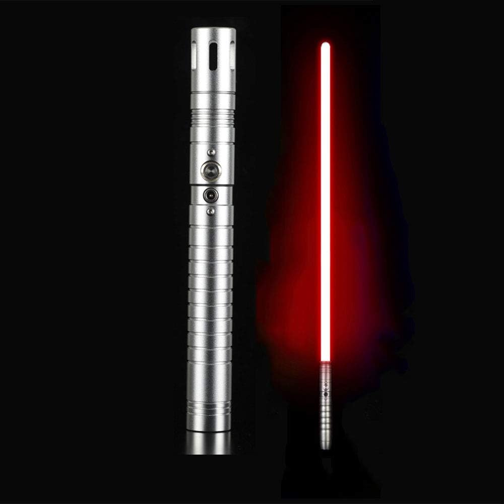 JLKJBH Luminous Sound Effect Toy Sword Children Adult Luminous Sword Sword Metal Props Lightsaber