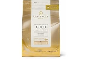 Callebaut Finest Belgian Gold Chocolate With 30.4% Cacao And 28.3% Milk, 88.16 Oz