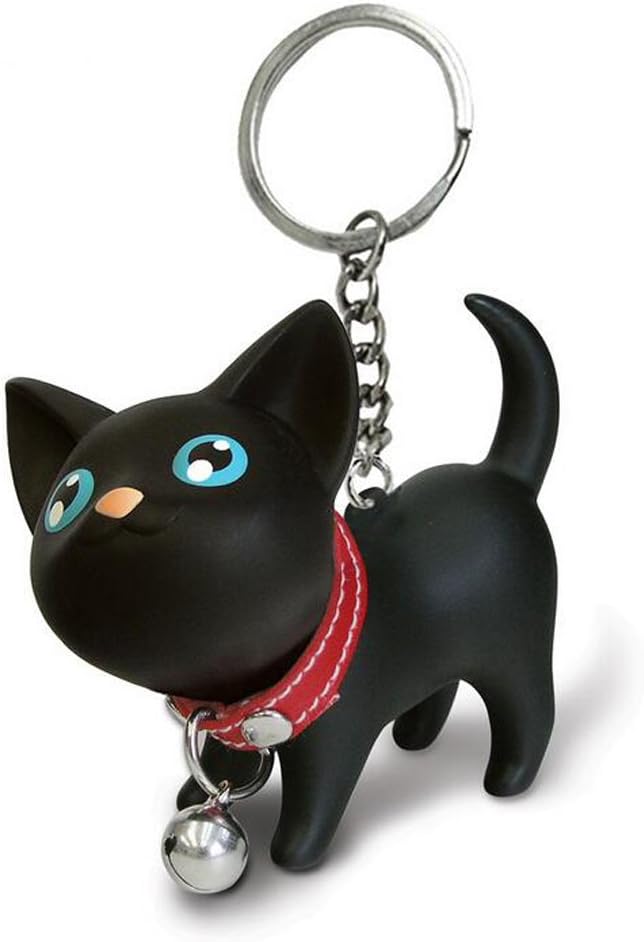 JOYJULY Cat Kitten Keyrings Key Chains for Car Keys Kawaii Adorable Bag Pendant Toy,Gift Idea for Girls, Women and Men: Office Products