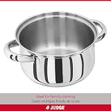 Judge Essential 3-Tier Stainless Steel Steamer 16cm Food Steamer Pot view 3