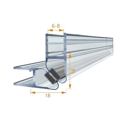 Duschmeistaer Magnetic Seal 2 X 2 M 201 Cm Magnetic
