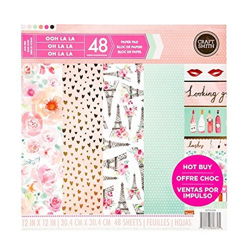 Craft smith looking good paper pad 48 printed sheets 12…