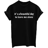 YITAN Letter Print Short Sleeve O Neck Women T Shirt Top