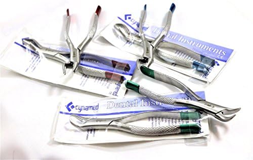 Set of 3 Each Premium German Dental EXTRACTING Extraction FORCEP NO 53L and 53R NO 23 Dental Instruments German Stainless Steel