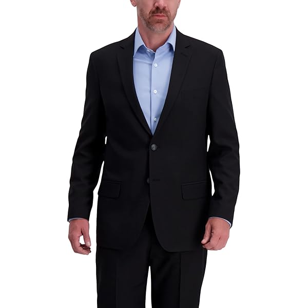 Amazon.com: Haggar Men's Premium Comfort Dress Pant-Straight Fit Flat Front  (Regular and Big & Tall Sizes) : Clothing, Shoes & Jewelry