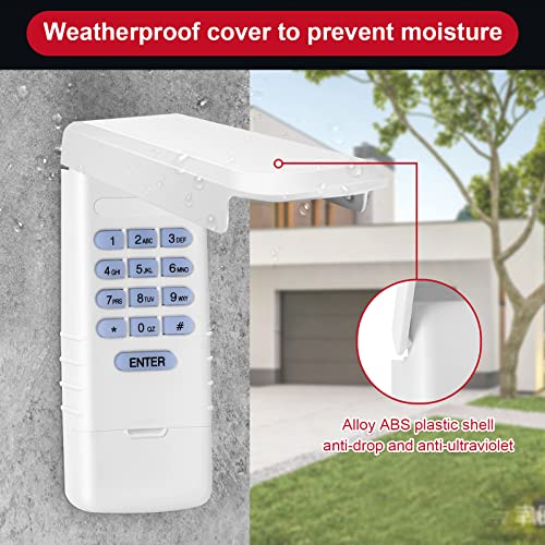 878MAX Universal Wireless Keypad Keyless Entry for Liftmaster