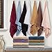 Superior Egyptian Cotton 6-Piece Towel Set, Bathroom Essentials, Towels For Bathroom, Apartment, Airbnb, Guest Bath, Face, Hand, Bath Towels, Washcloths, Absorbent, Fast Drying, Ivory