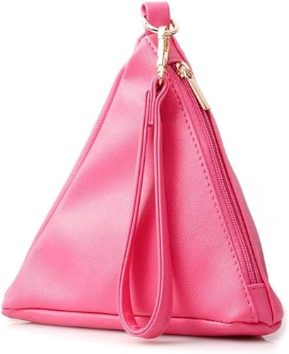 pyramid clutch bag