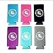 Baxendale's Slim Can Sleeve Ain't No Laws When You're Drinking Claws 6-Pack Cute Insulator Coolie for Tall 12 Oz Drinks like White Claw, Red Bull, Truly, Michelob Ultra Neoprene