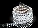 CBConcept UL Listed, 40 Feet,Super Bright 10500 Lumen, 6000K Pure White, Dimmable, 110-120V AC Flexible Flat LED Strip Rope Light, Commercial Grade, Indoor Outdoor use, Ready to plug n shine