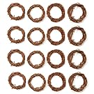 Bulk Buy: Darice DIY Crafts Grapevine Wreath Natural 4 inches (12-Pack) GPV4