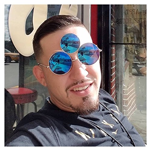 Third Eye Sunglasses Prince Tribute EDC Rave Festival EDM, FREE Pouch for Sunglasses