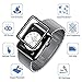 EcoPestuGo Compatible [2 - Pack] for Apple Watch 42mmTempered Glass Screen Protector, EcoPestuGo (Black) Anti-Scratch, Full Coverage Scratch-Proof Screen Film Compatible iWatch 42mm Series 1/2/3
